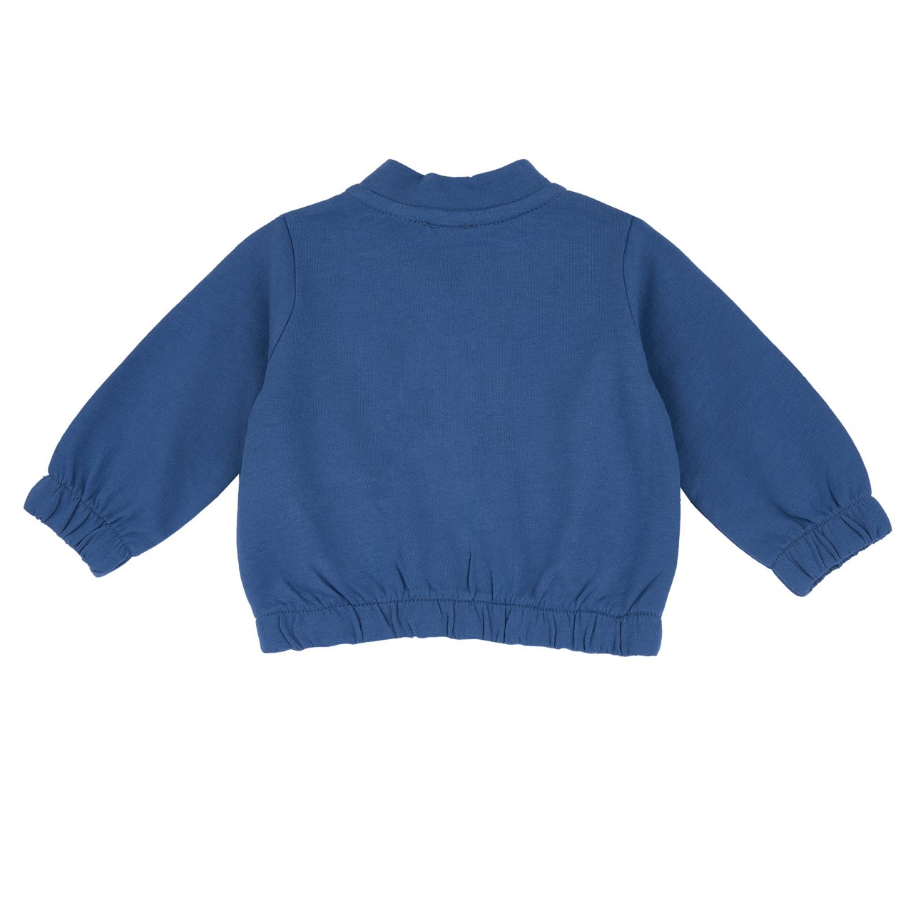 Felpa in cotone zip