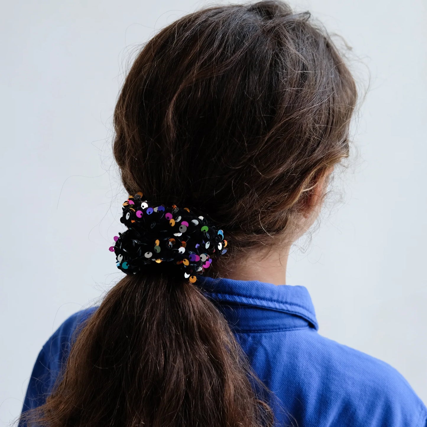 Scrunchie con paillettes jazzy