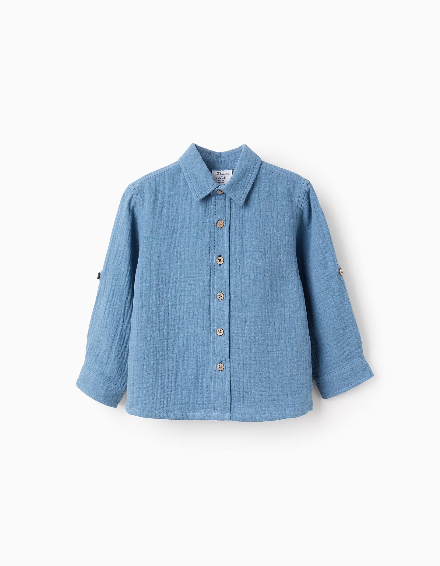 Camicia in mussola di cotone