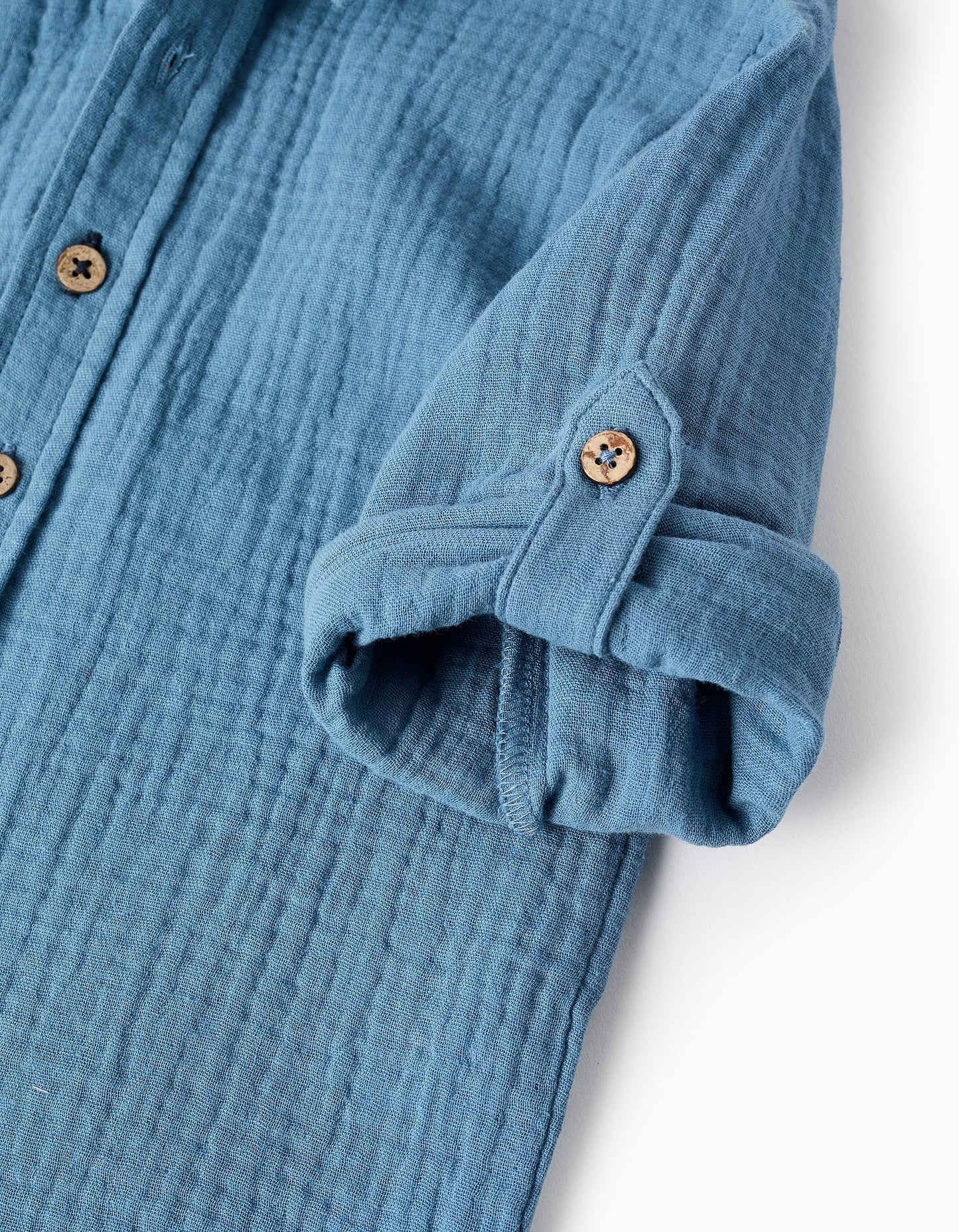 Camicia in mussola di cotone