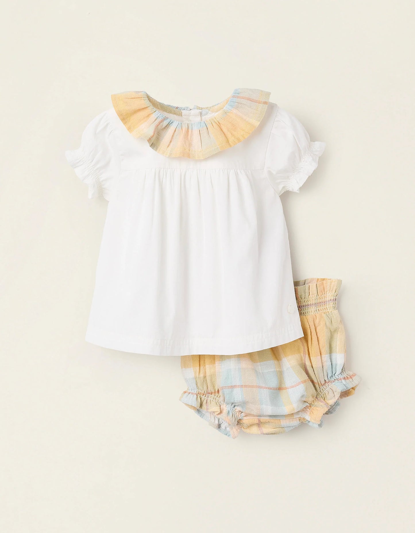 Set Camicetta e pantaloncini neonata