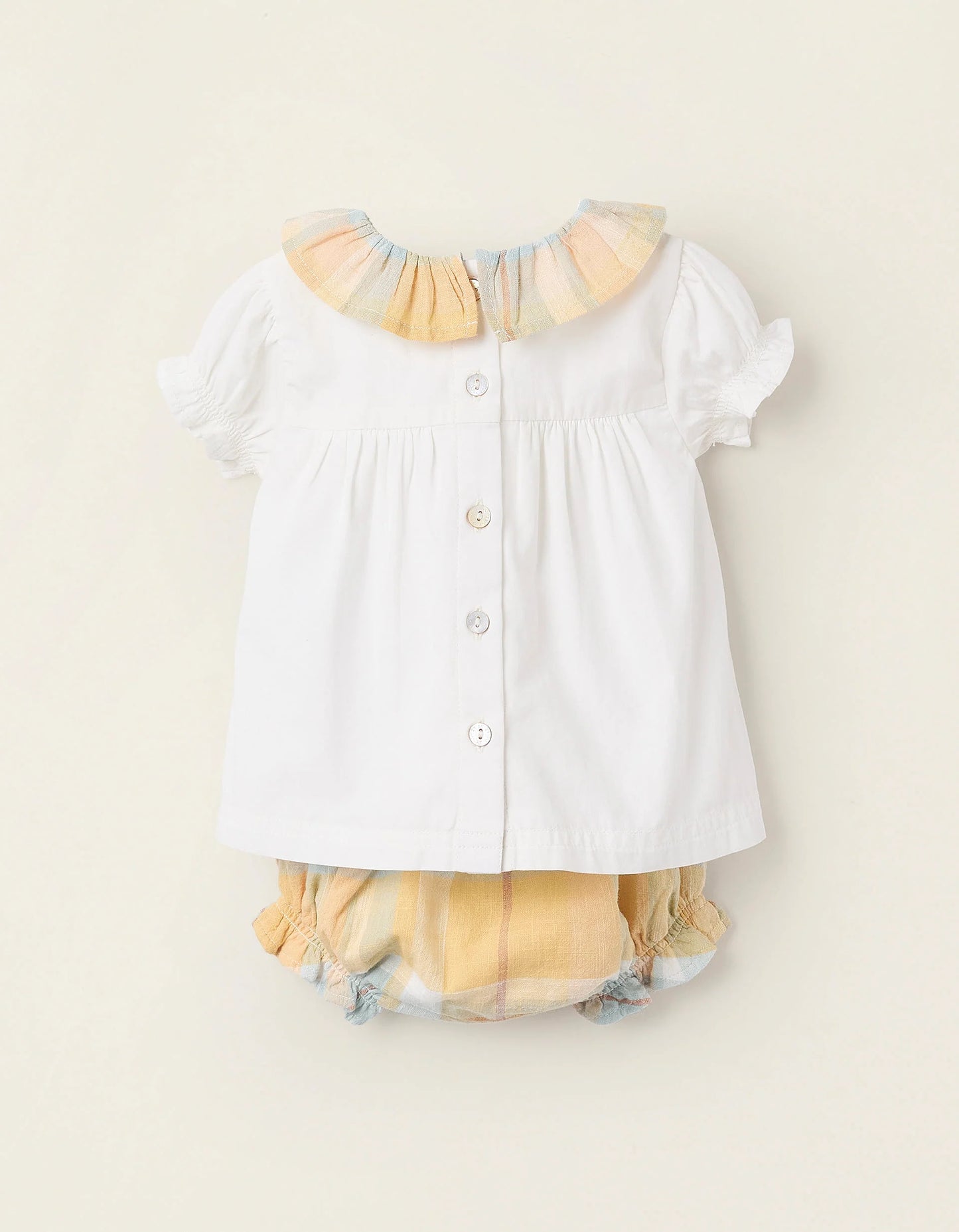Set Camicetta e pantaloncini neonata