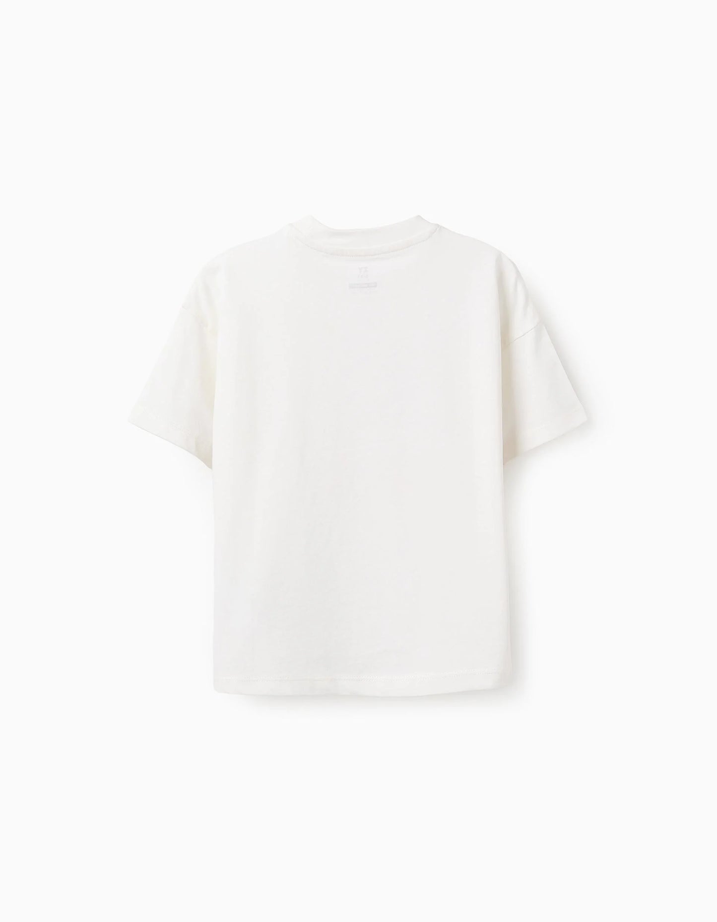 T-shirt in cotone per bambini 'Sole, mare e frutti di mare
