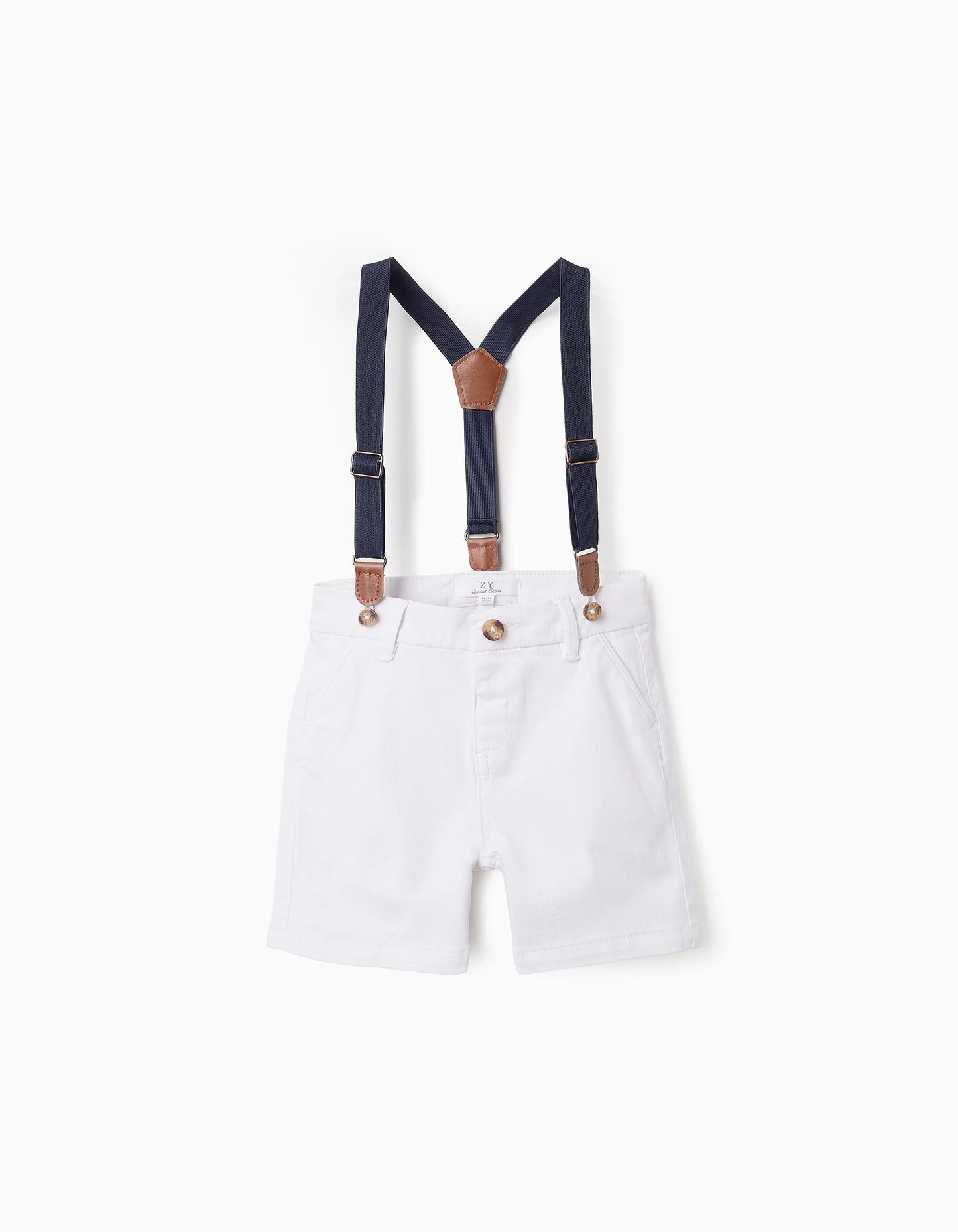 Pantaloncini Chino con Bretelle