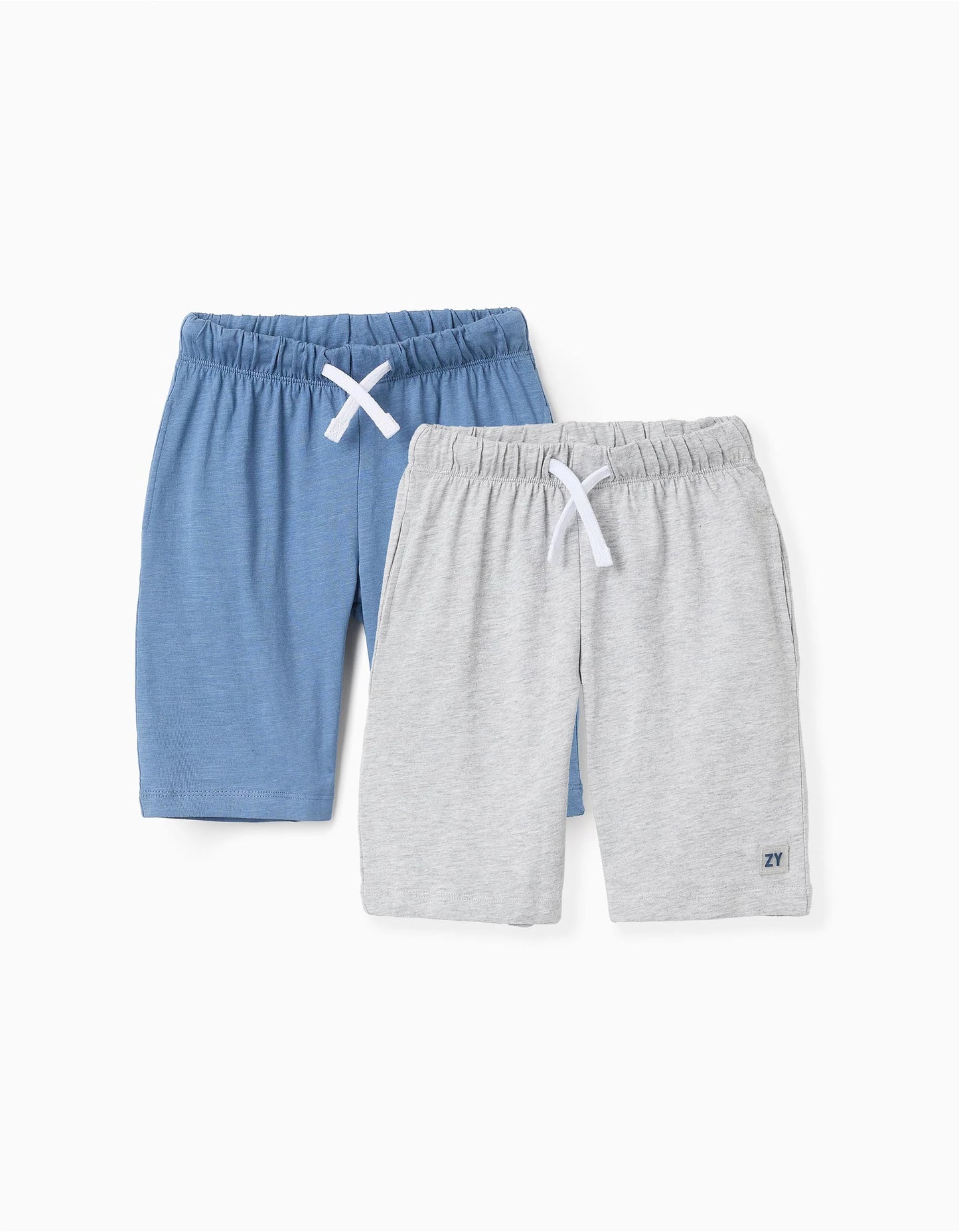 Confezione da 2 pantaloncini in jersey di cotone