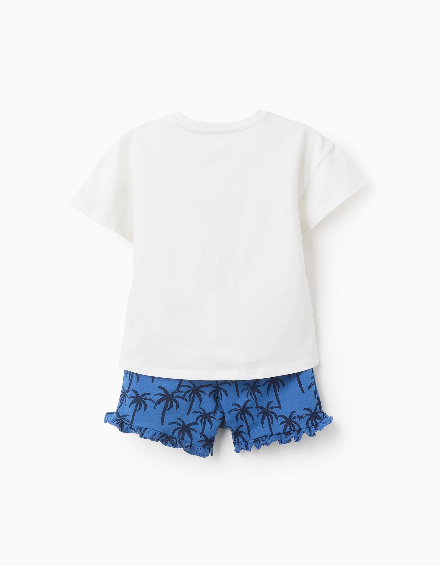 T-shirt in cotone + pantaloncini