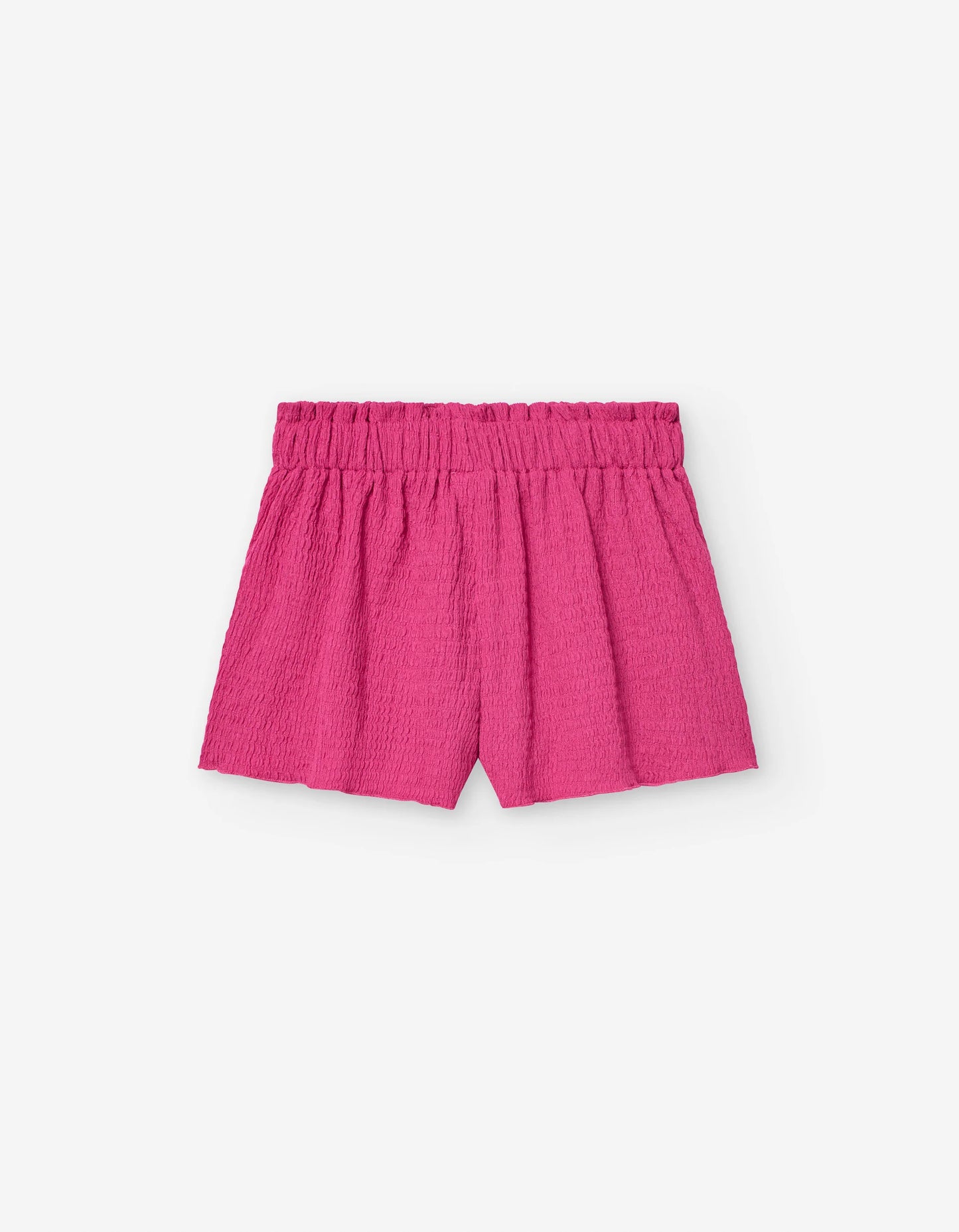 Pantaloncini in tessuto stropicciato