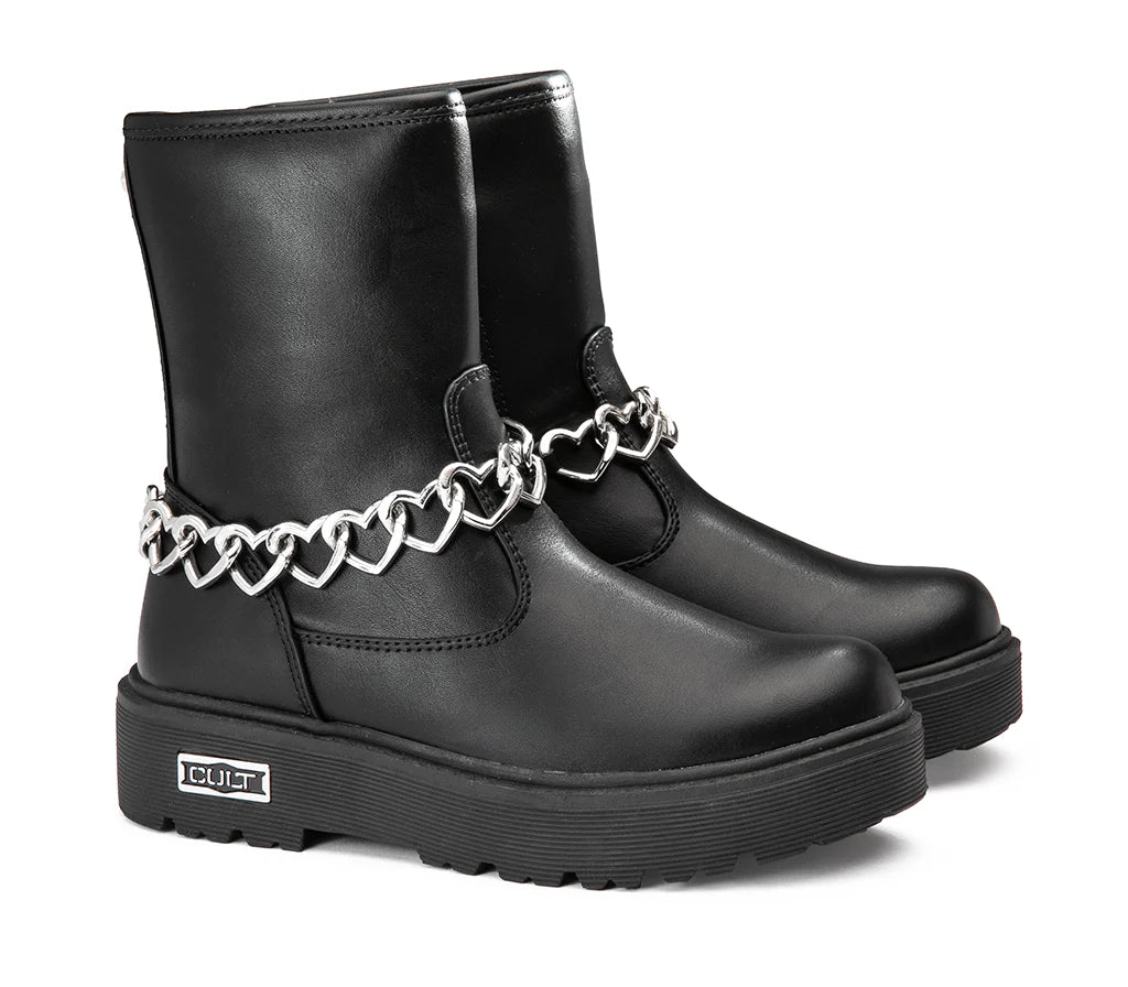 Cult Stivaletti con catenina