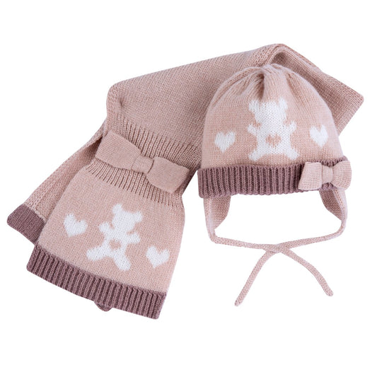 Set cappello con sciarpa