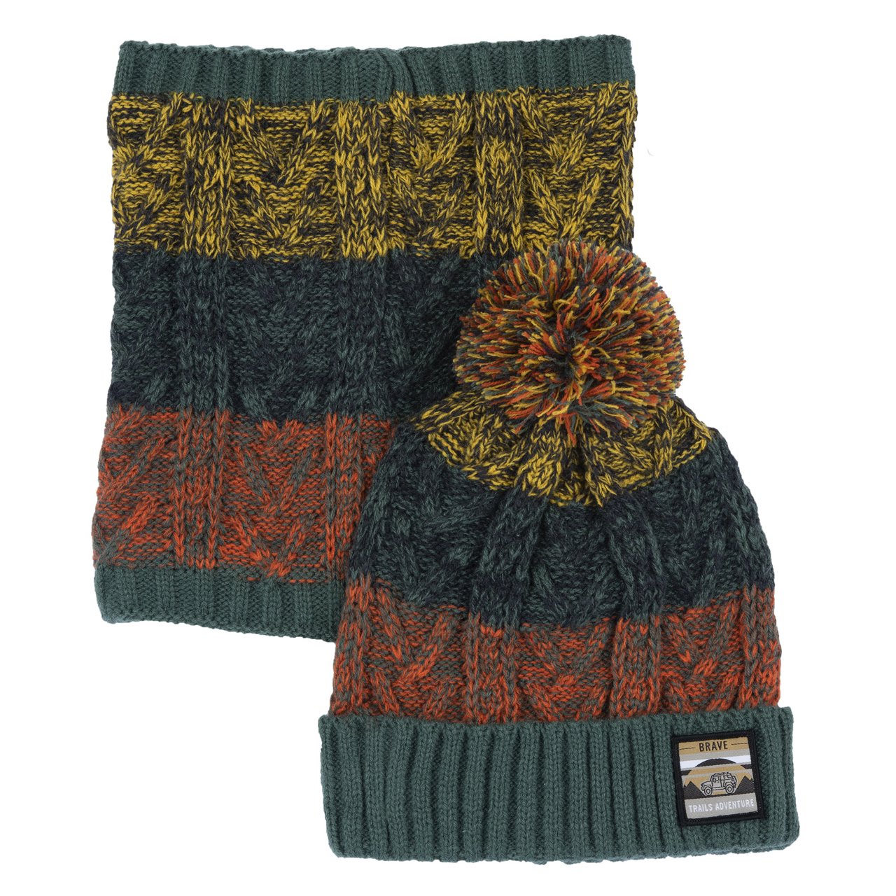 Set cappello e scaldacollo