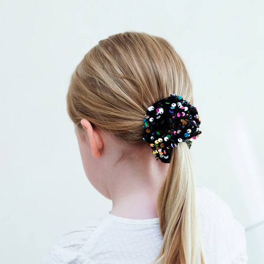 Scrunchie con paillettes jazzy