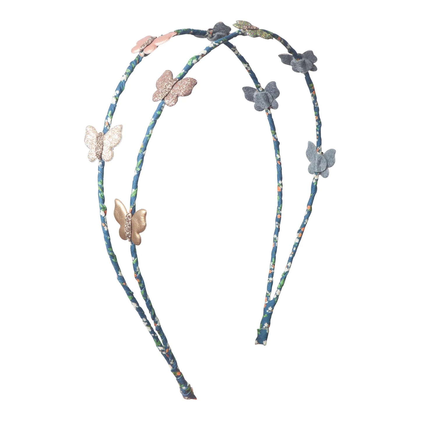 Cerchietto doppio butterfly