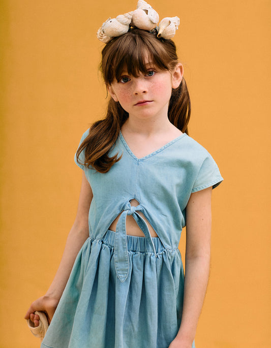 Abito in denim leggero