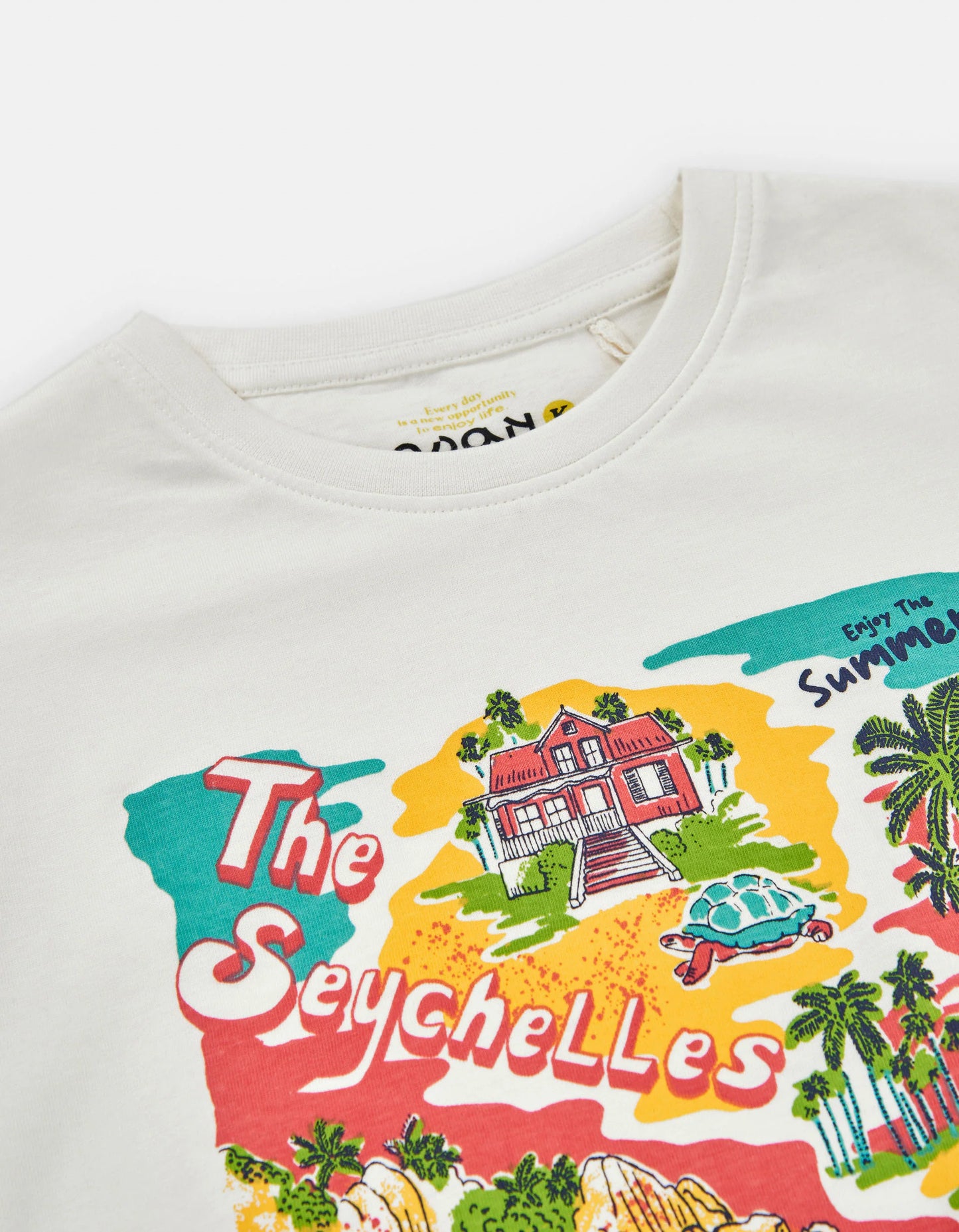 T-shirt in cotone con stampa