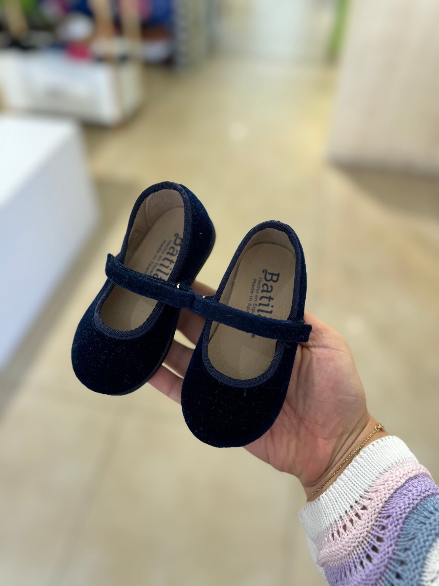 Ballerine in velluto