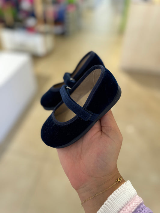 Ballerine in velluto