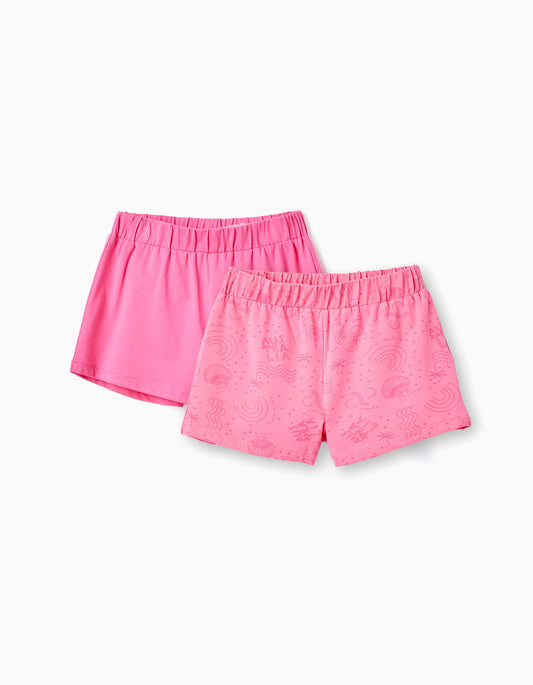 2 PANTALONCINI DI COTONE