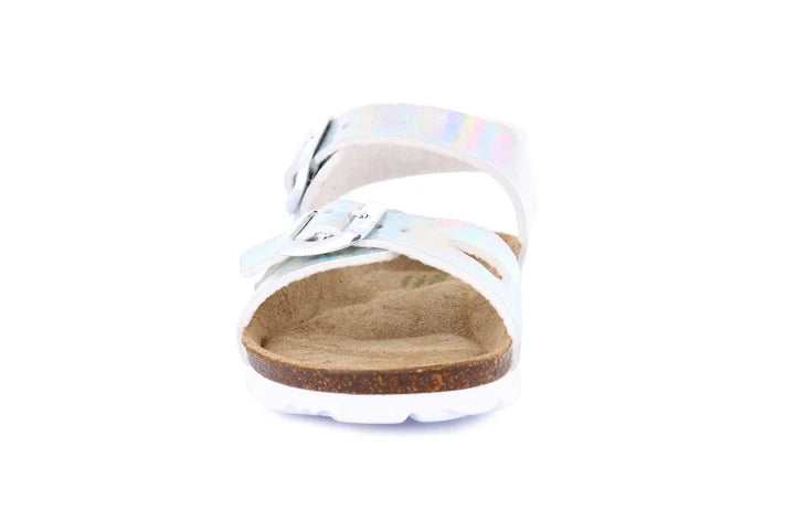 Sandaletto anatomico iridescente
